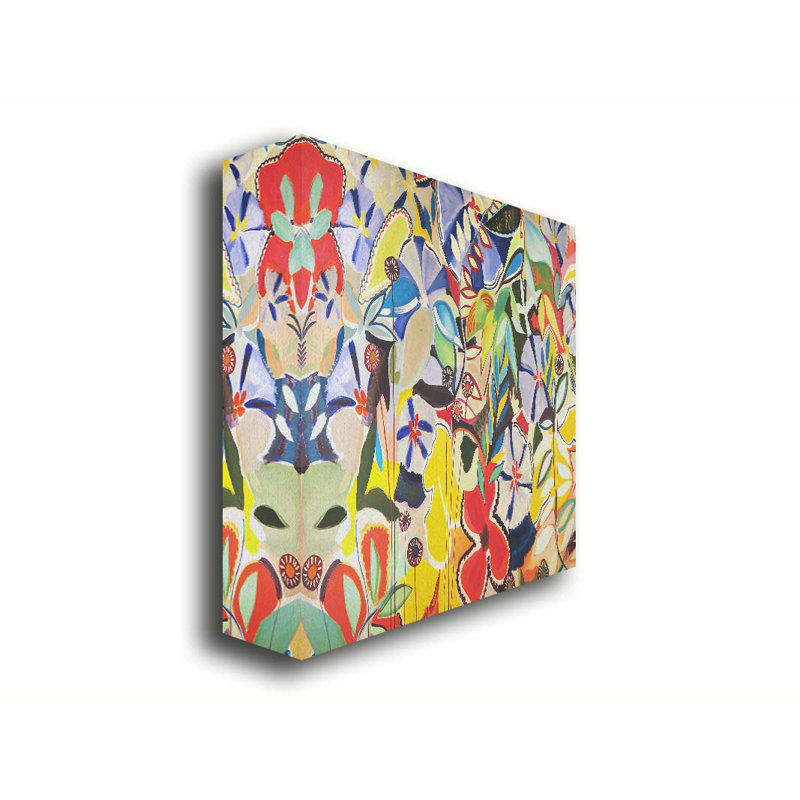 «Happiness All Day Long» par JD Studio, Toile sans cadre, Non, H 10 po x l 10 po