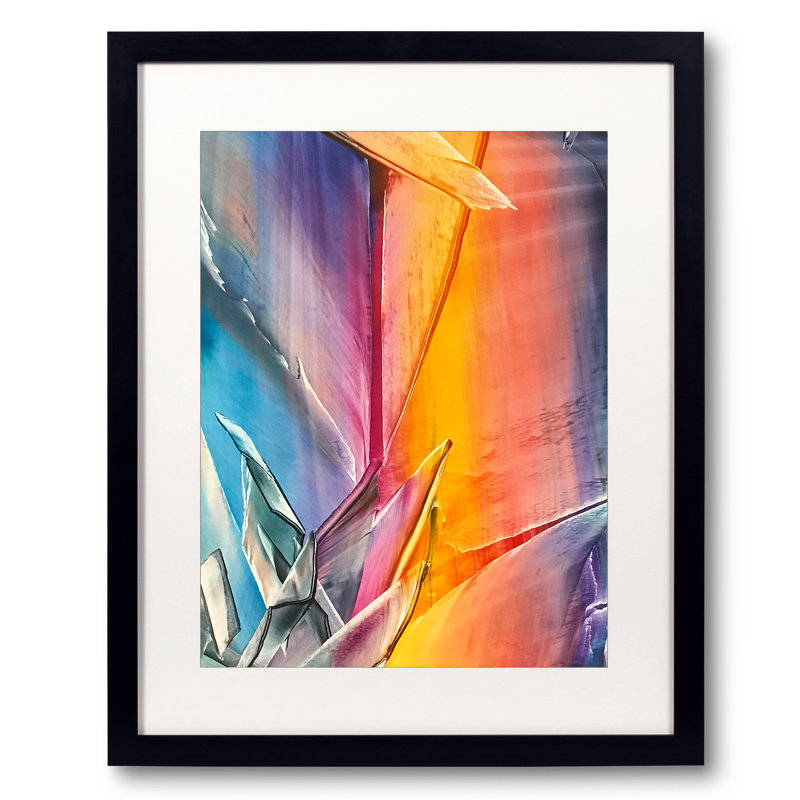 # 103 par Hratch Isirelian - Peinture encadrée, H 32 po x l 24 po