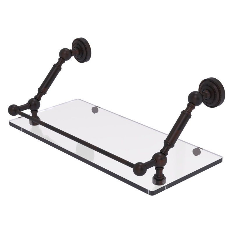 Marchmont Bracket Shelf, Venetian Bronze, 7.3" H x 18" W x 8.6" D