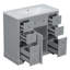 Ensemble de meuble-lavabo 36 po avec lavabo, 1 armoire et 6 tiroirs-361830813