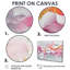 Fondations fluides de Rosa III - art mural abstrait en marbre-714743695-714743685-714743687