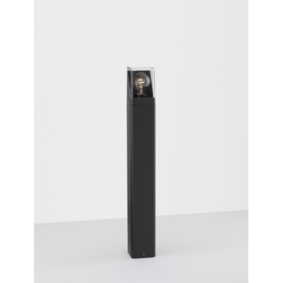 Black Integrated LED Metal Bollard Light