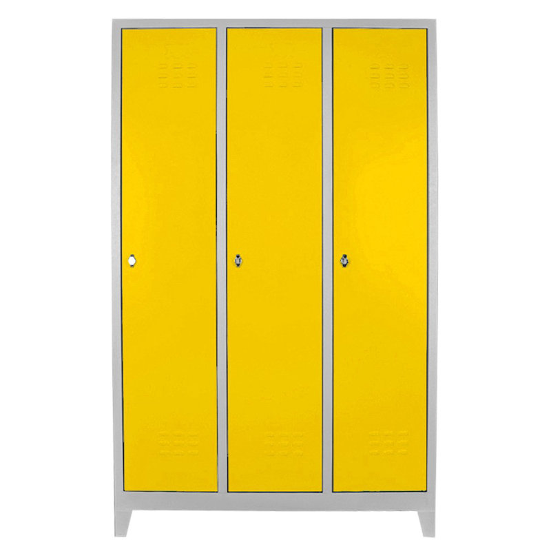 Armoire de rangement Locker, H 72,8 po x l 46,1 po x P 15,7 po, Orange