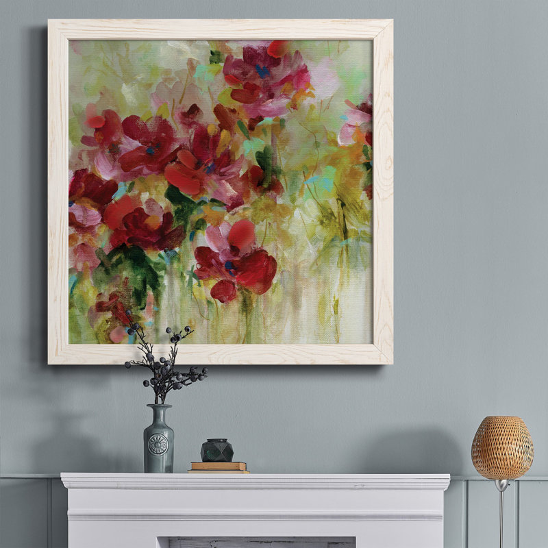 «Happy Fall», art textuel sur toile, Cadre blanc, H 27,5 po x l 27,5 po x P 1,5 po