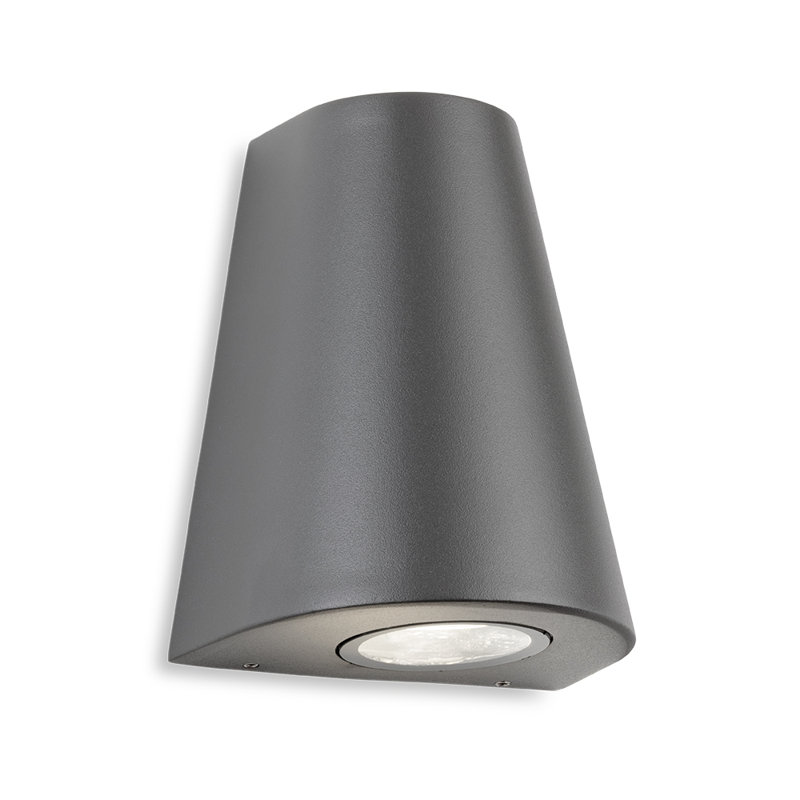 Graphite 16cm H Integrated LED Outdoor Sconce