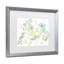 Danhui Nai «Aqua Roses Shadows», art encadré mat-1181658213-1181658212