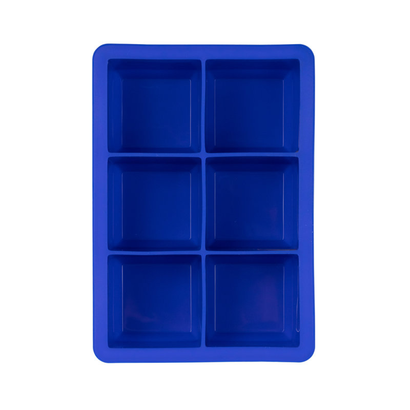 King Cube Cocktail Ice Tray, Blue