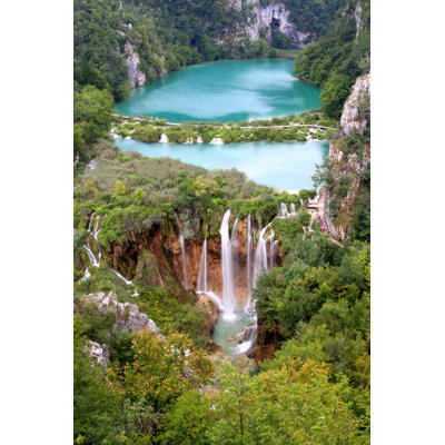 Chutes d'eau - photographie sur toile tendue