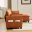 Canapé modulaire surdimensionné surdimensionné avec repose-pieds mobile, ensemble de canapés en velours côtelé moderne de 102 pouces à 4 places, canapé convertible en forme de L pour le salon et le bureau-130920013