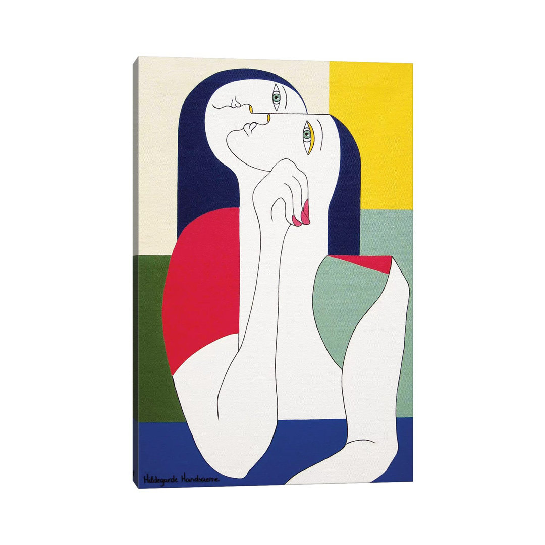 La Pensée Sauvage by Hildegarde Handsaeme - Wrapped Canvas Graphic Art