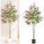Bougainvillée artificiel, arbre vert-1320986702