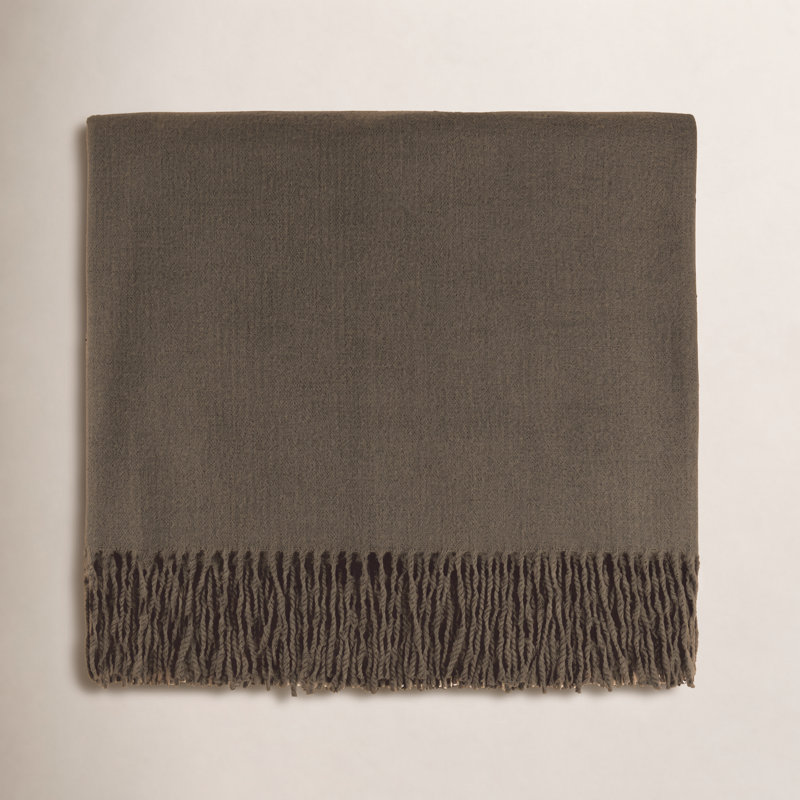 Cascades Throw Blanket, Hickory