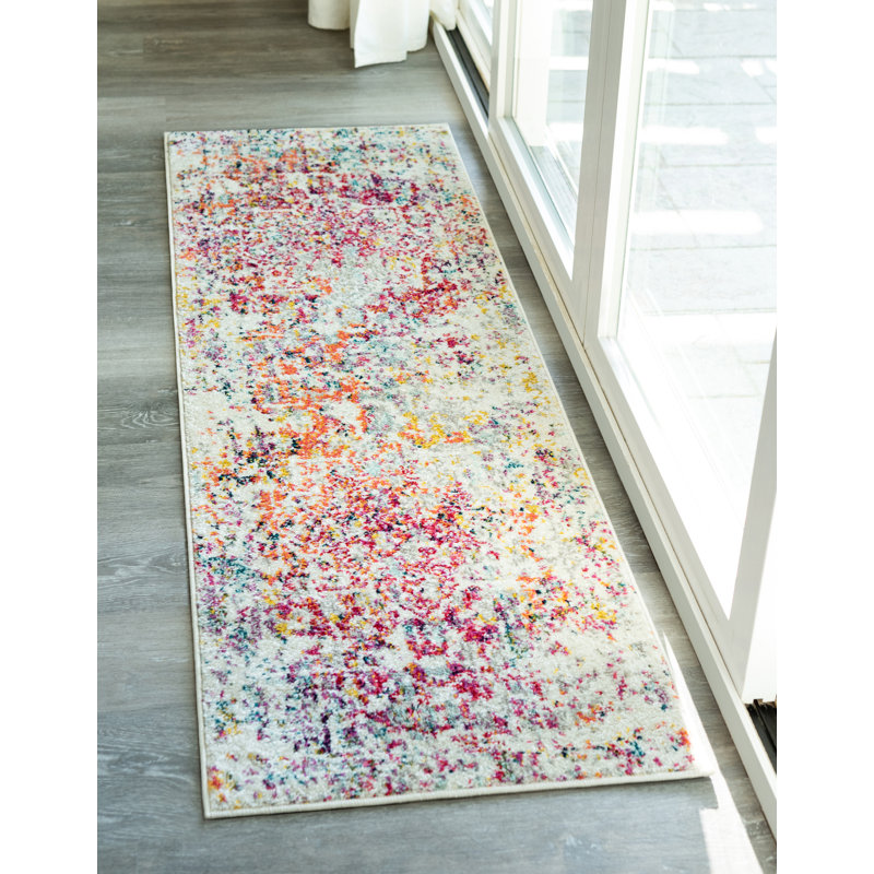 Tapis oriental Lucile, Tapis de couloir 2 pi x 6 pi 1 po