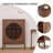 35.43"Solid Wood Elm wood brown Sideboard