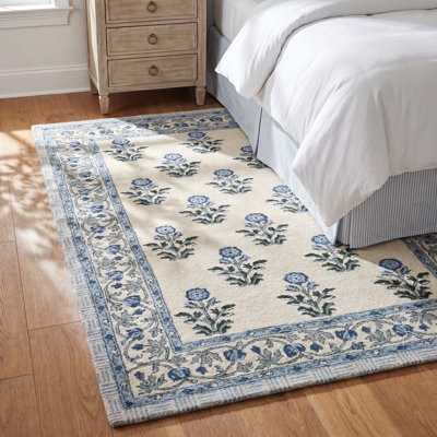 Tapis en laine fait à la main Alice
