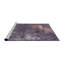 Tapis 100% abstrait lavable à la machine 1258-68282161