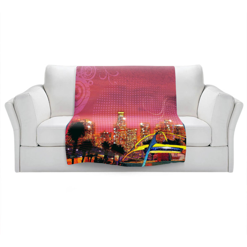 Hand Woven Throw Blanket, 51" x 60"