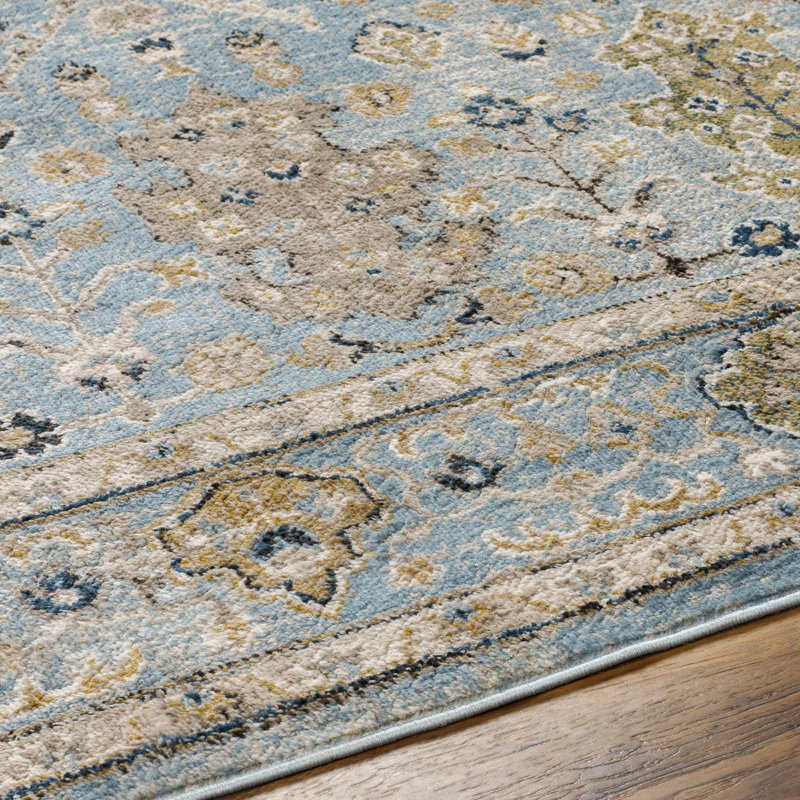Pertek Chiara Traditional Gray Area Rug, Runner 2'7" x 7'3"
