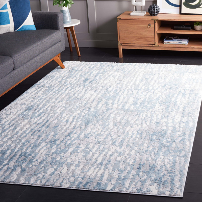 Kukwa Performance Abstract Rug, Rectangle 5'3" x 7'6"