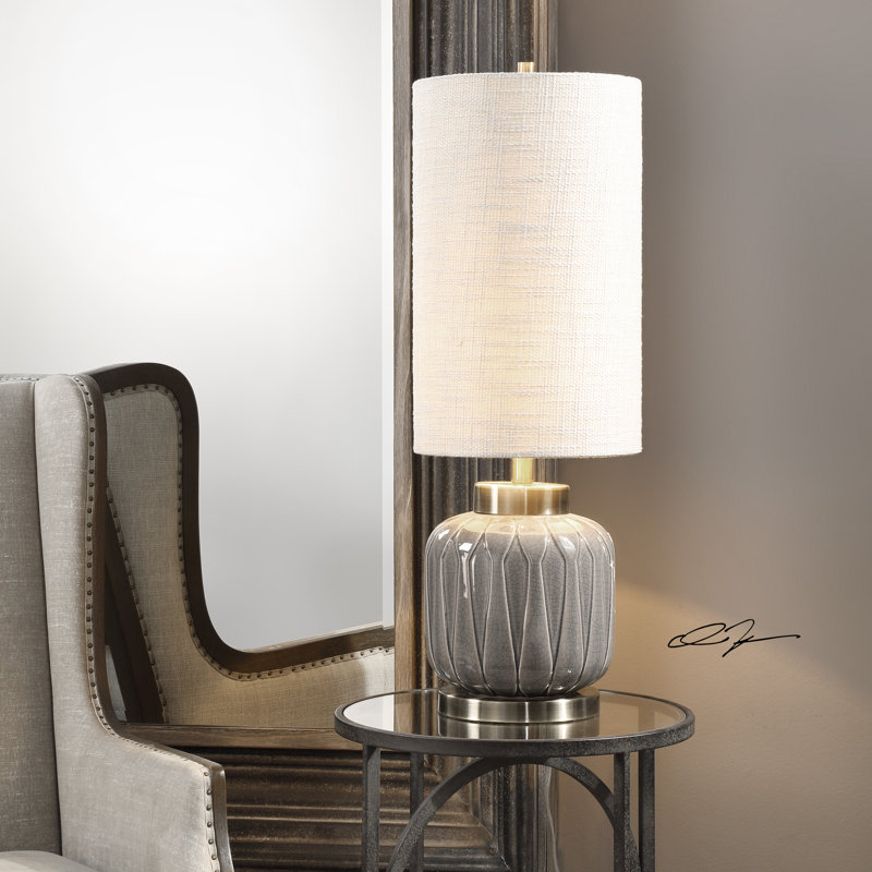 Lampe de table en céramique 32 po Roth