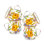 White Flower Market White Mugs