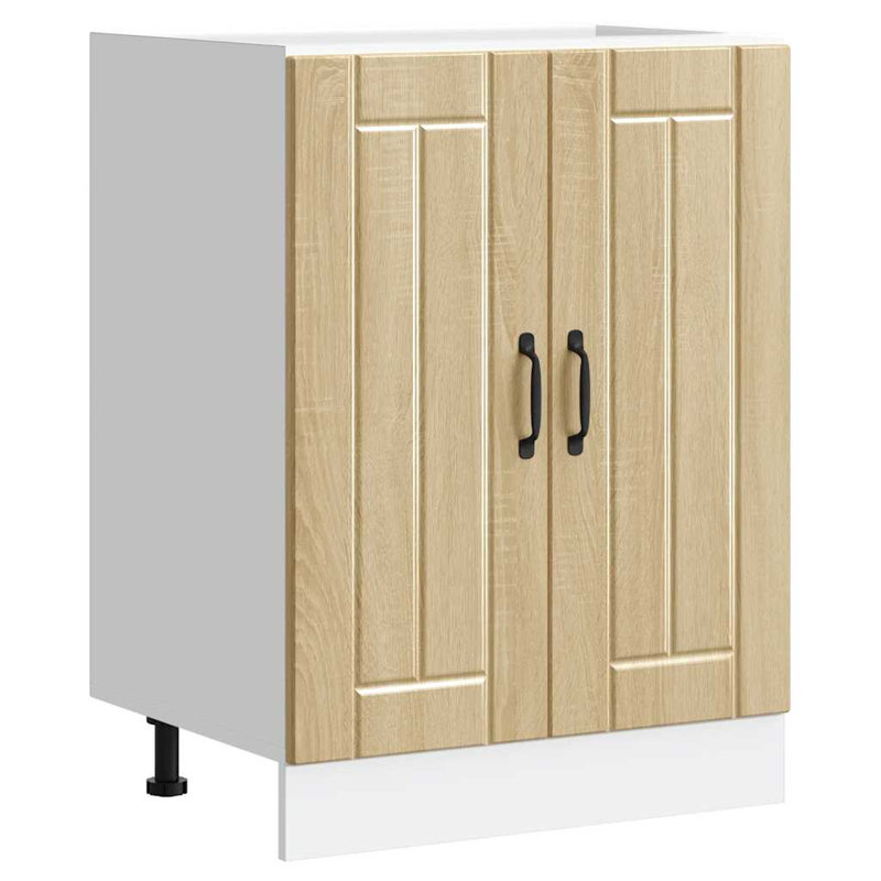 Shamisha Sink Base Cabinet, Sonoma Oak