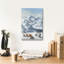 Art mural en toile, "Les levées no. 1" par Max Maxx, 12 po x 18 po-453511094
