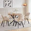 Linen Blend Upholstered Armchair-129704579-129704584-129704585