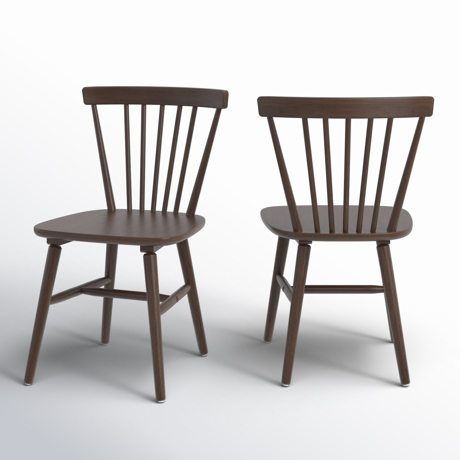 Antoya Dining Chair, Dark Walnut
