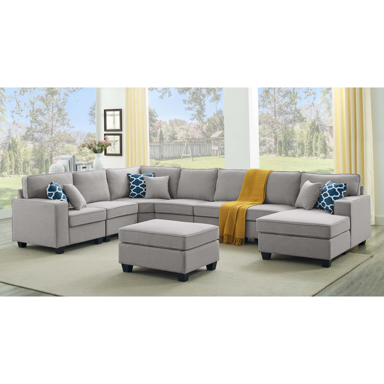 Marsala 8 - Piece Upholstered Sectional