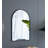 Iron Frame Vertical Arch Mirror
