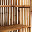Chinese style balcony vertical bonsai storage rack