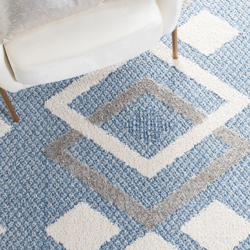 Tapis à poils longs Sherwin, Rectangle 4 pi 5 po x 6 pi 5 po