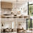 4-Lights Island Linear Pendant Light with Clear Glass Shade (BULB NOT INCLUDED)