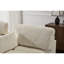 Méridienne intérieure double, canapé-lit rembourré en velours côtelé blanc surdimensionné, lit modulaire luxueux à assise profonde pour regarder la télévision, sans assemblage, 2 sièges avec lit de remplissage en mousse à mémoire de forme, canapé-459946081