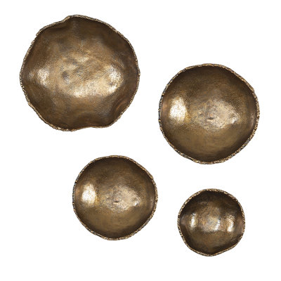 Friddle Boho Abstract Metal Wall Decor