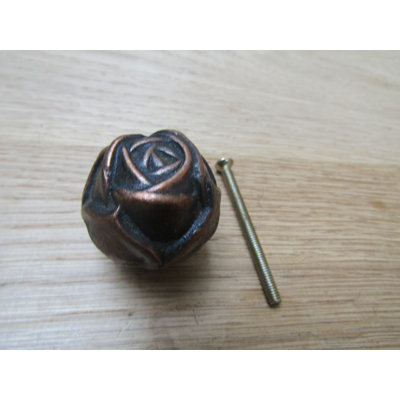 Clem 40mm Rose Novelty Knob