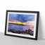 Remote Lighthouse & Seascape in Abstract - Picture Frame Graphic Art Print-55778548-55778549