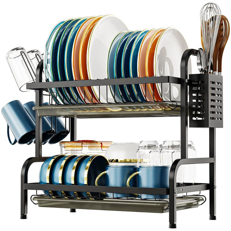 Arwin Adjustable Two Tier Dish Rack