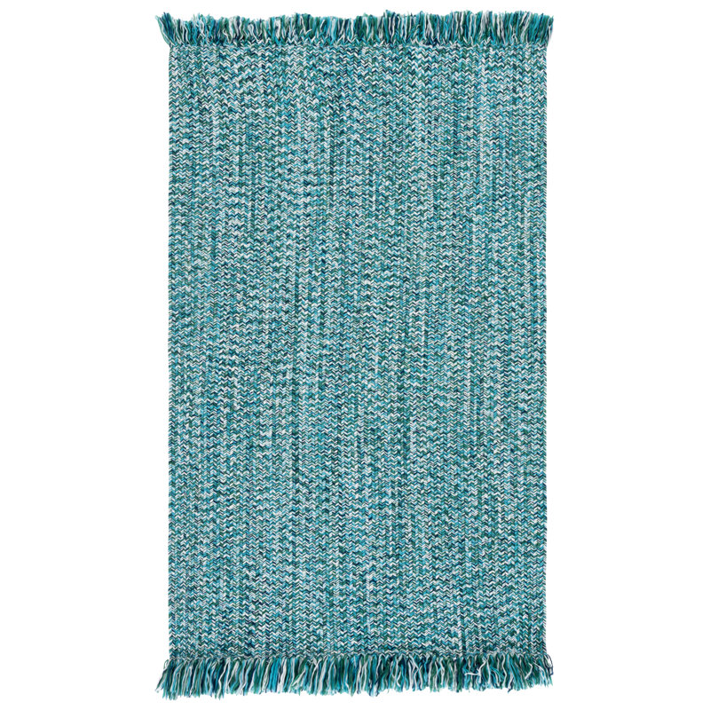 Tapis tressé à la main tressé à la machine 301, Rectangle 3 pi x 5 pi