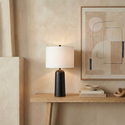 Lampe en travertin