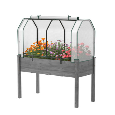 4.04' W x 1.87' D Mini Greenhouse
