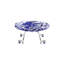  Table mobile à forme mobile - ronde - pieds en T-36034298-36034302-36034303