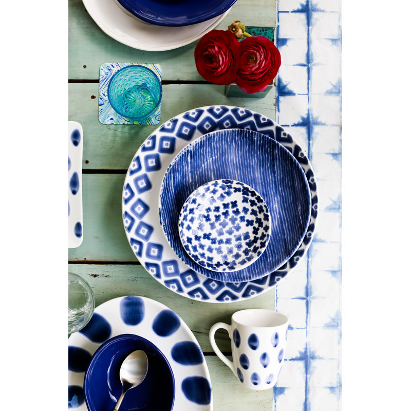 Santorini Ceramic Condiment Server