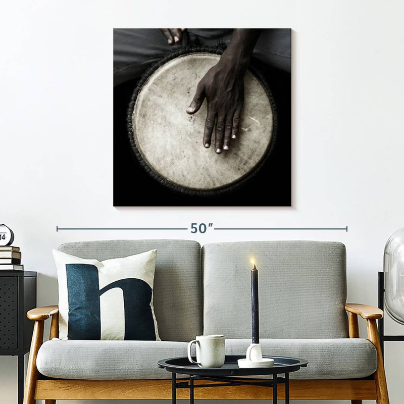 Abarca Djembe Drum, 30" H x 30" W
