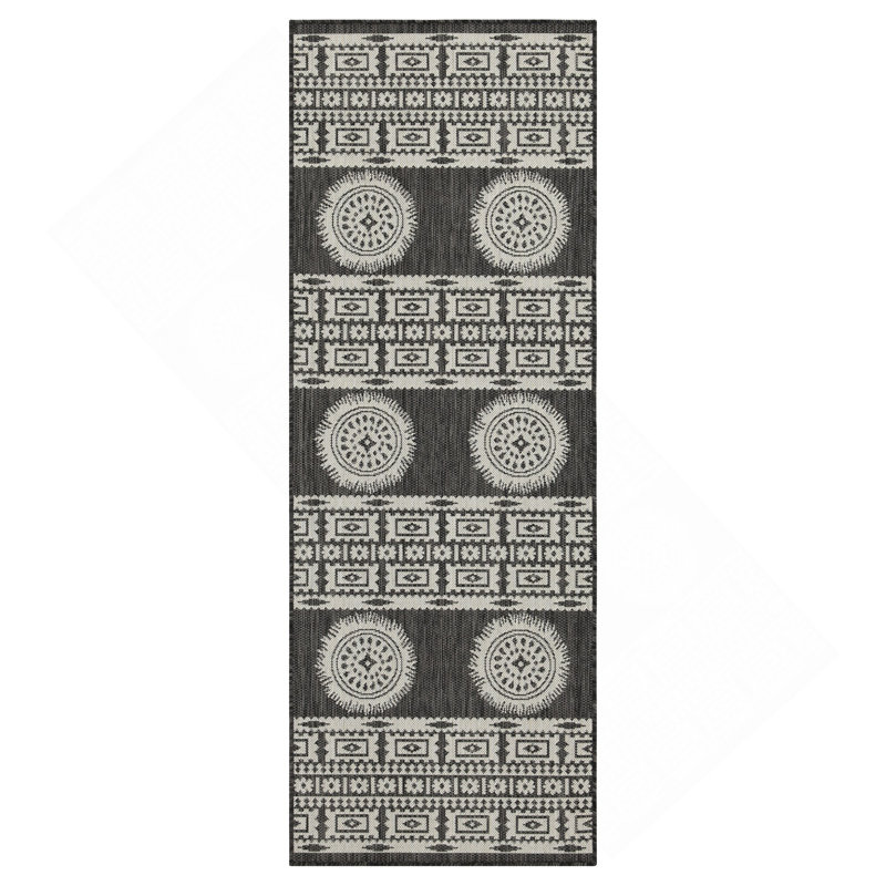 2 pi 7 po X 7 pi 3 po Tapis intérieur / extérieur, Tapis de couloir 2 pi 7 po x 7 pi 3 po