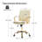 Jehu Modern Leather Rocking Tilting Office Chair with Metal Armrests and Legs-1919420436