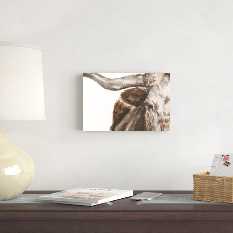 «Steer Clear I» par Ethan Harper - impression sur toile tendue, H 8 po x l 12 po