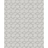 Gray Resource Geometric Metallic Wallpaper Roll