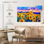 Acrylique floral Alvord-107948088